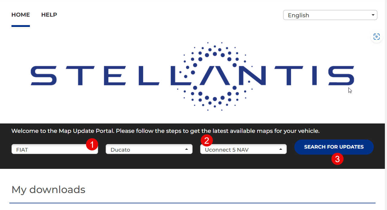 How can I carry out a map update - 23290232630173